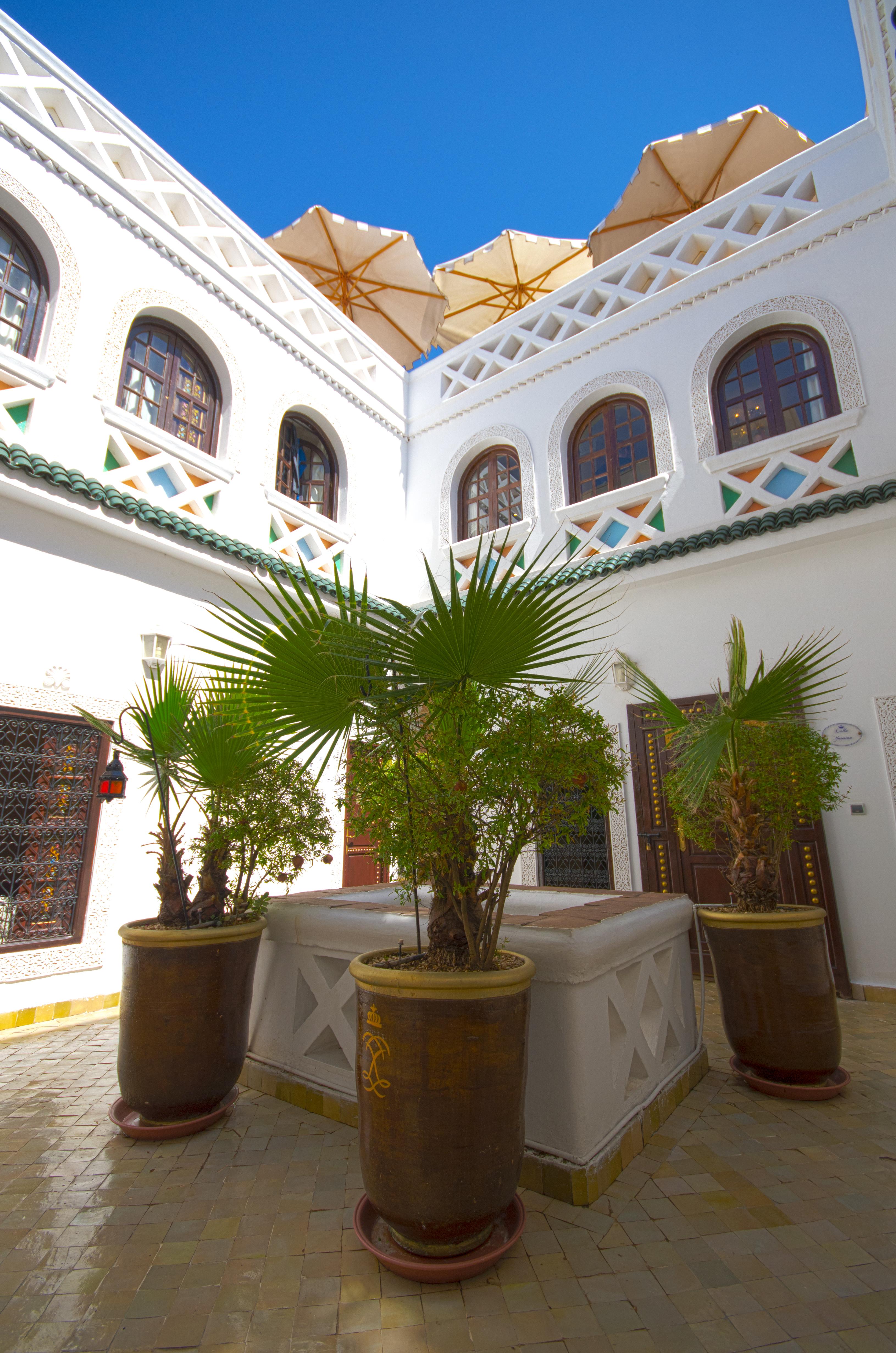 马拉喀什 Riad Palais Des Princesses & Spa酒店 外观 照片 The courtyard of the Dar Si Said