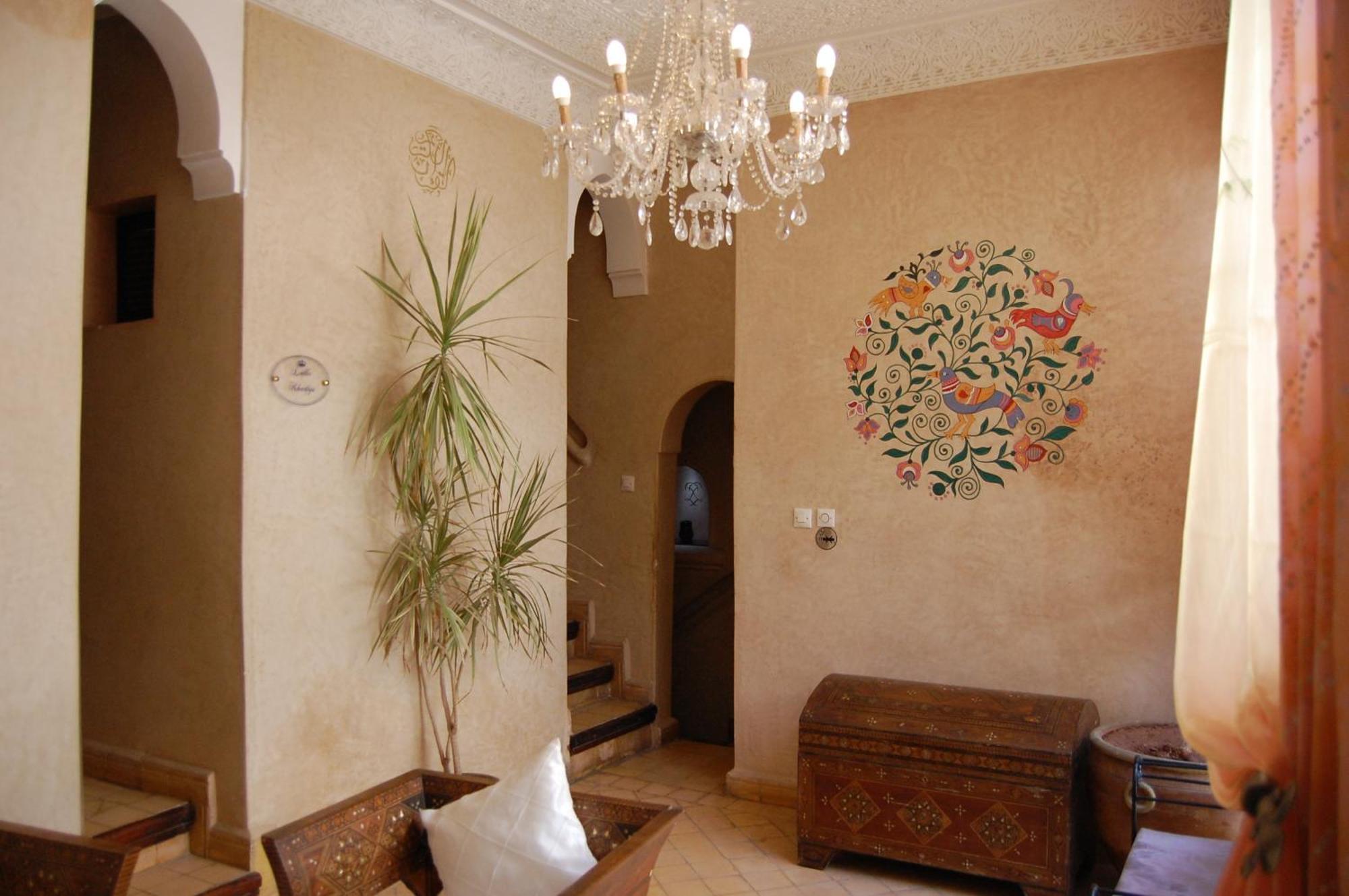 马拉喀什 Riad Palais Des Princesses & Spa酒店 外观 照片 Interior of the Riad